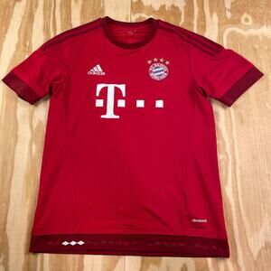 Adidas FC Bayern Munich 2015–16 Home Jersey – Red – Men’s M